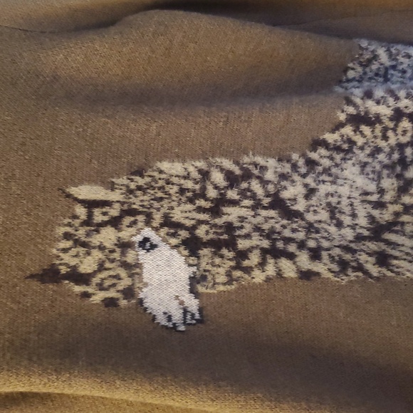 DG2 by Diane Gilman Brown Alpaca Sweater - Picture 3 of 4